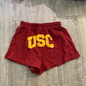 USC Shorts with USC written on the back!